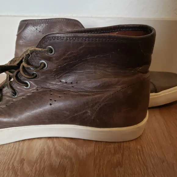 Frye Brett High Top Sneakers In Slate Mens Shoes Size 11