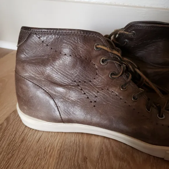 Frye Brett High Top Sneakers In Slate Mens Shoes Size 11