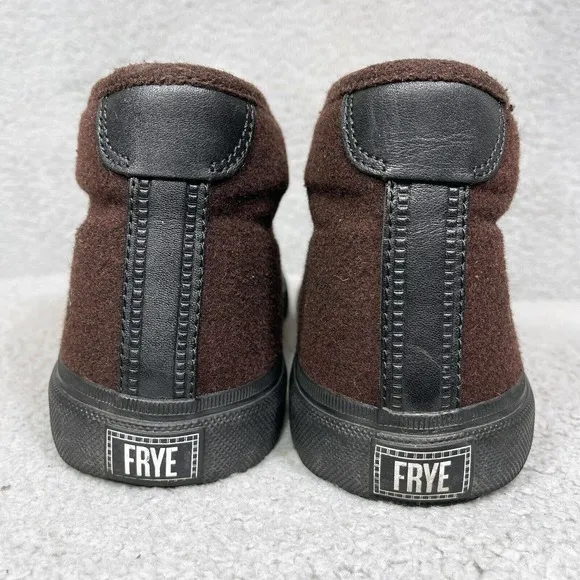 Frye Ludlow Mens Size 11 Lace Up Chukka Boots Sneakers Brown Wool 3480365-WIN