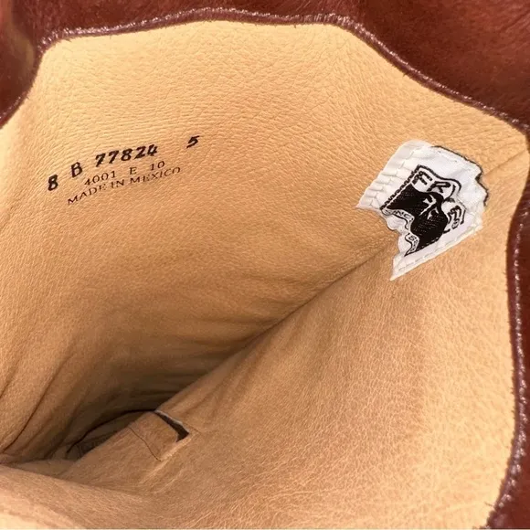 Frye Women's 77824 Brown Leather Tall Riding Boots - Size 8B