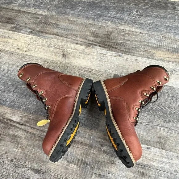 Georgia Boot Mens 8&quot; Renegade 400G Waterproof Steel Toe Work G8398 Size 9