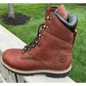 Georgia Boot Mens 8&quot; Renegade 400G Waterproof Steel Toe Work G8398 Size 9