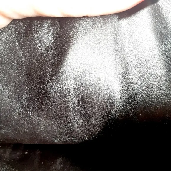 GEOX Waterproof Black Suede Leather Knee High Boots A11
