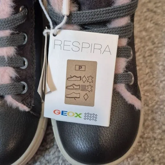 Geox Respira Toddler Girls Waterproof Boots Size 9