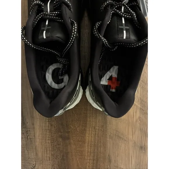 G/Fore MG4  Men Size 9.5 Distorted Black Checker Spikeless Comfort Golf Shoes
