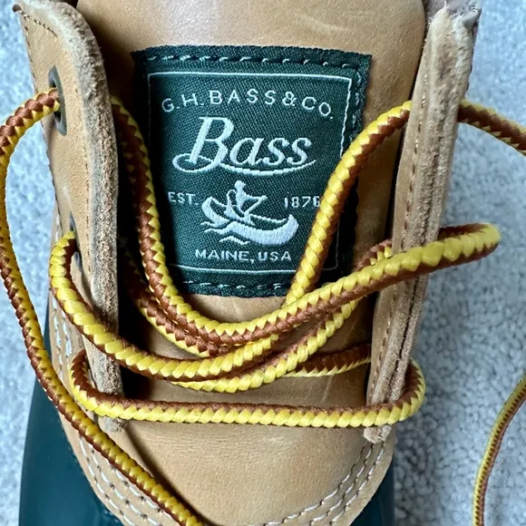 G.H. Bass &amp; Co. Watervale Duck Boots - Men’s Size: 8 - Leather - Waterproof