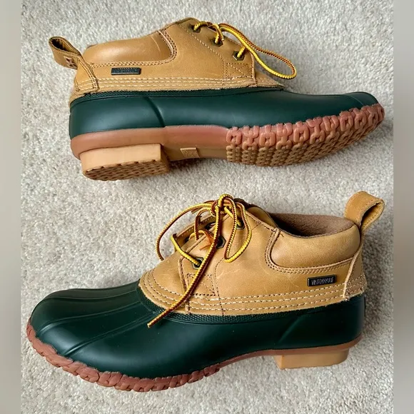 G.H. Bass &amp; Co. Watervale Duck Boots - Men’s Size: 8 - Leather - Waterproof