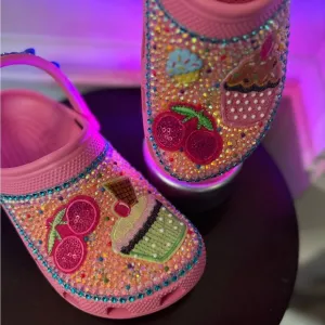 Girls Bling Crocs