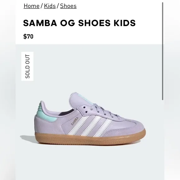 Girls Samba Shoes