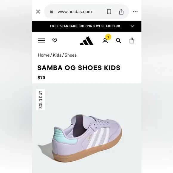 Girls Samba Shoes