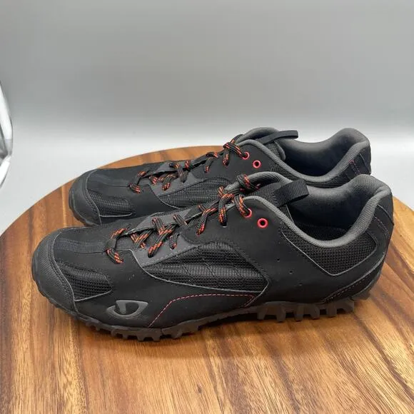 Giro Rumble Shoes Mens Size 9.5 Black Bicycling Cycling Comfort Biking Sneakers