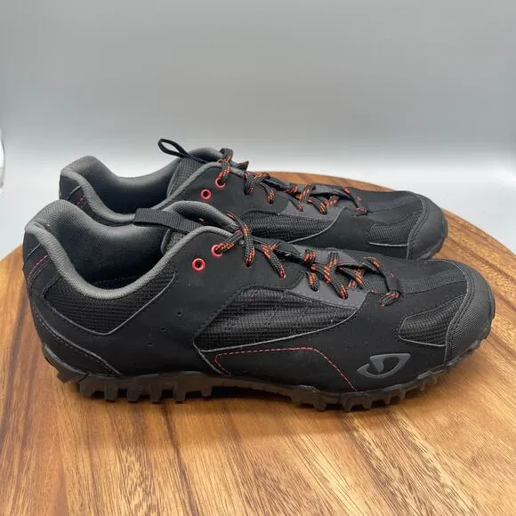 Giro Rumble Shoes Mens Size 9.5 Black Bicycling Cycling Comfort Biking Sneakers