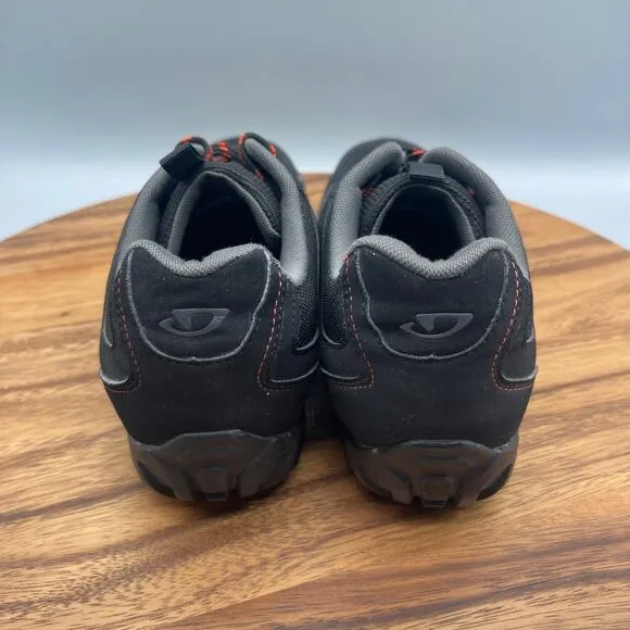 Giro Rumble Shoes Mens Size 9.5 Black Bicycling Cycling Comfort Biking Sneakers