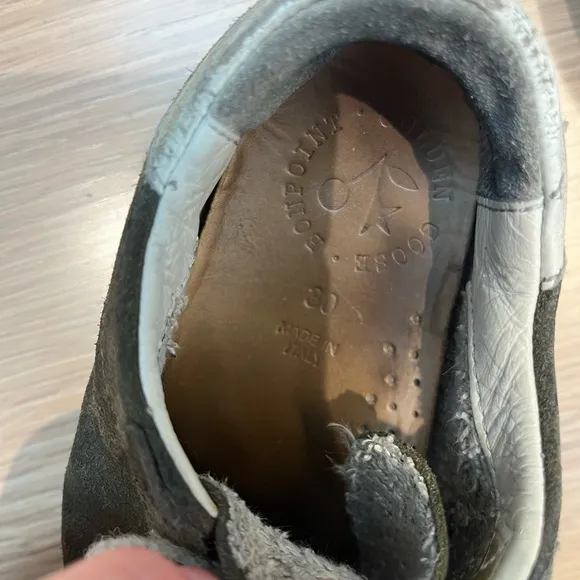 Golden goose green sneaker