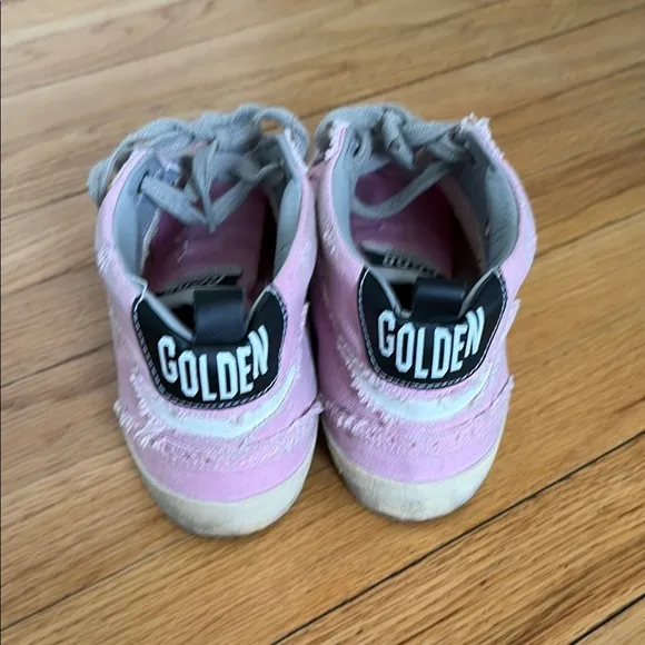 Golden goose pink sneakers