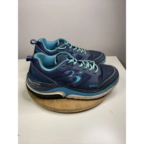 Gravity Defyer GDefy Mighty Walk Comfort Walking Shoes Mens Size 10 TB9022MBU-M