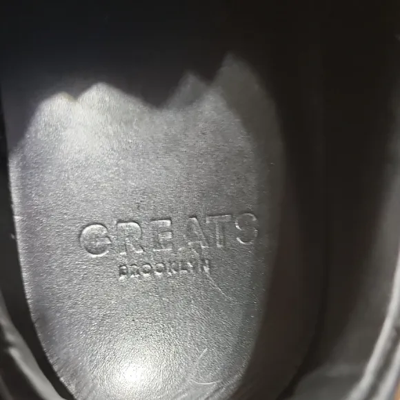 Greats Men's All Black Leather Sneakers