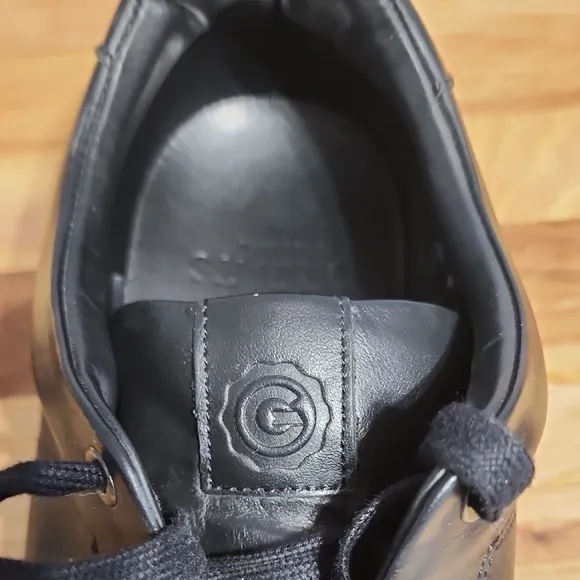 Greats Men's All Black Leather Sneakers