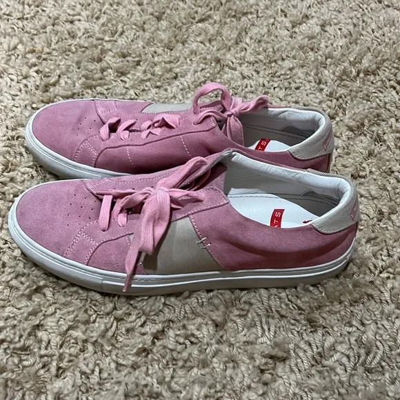 Greats x Orley Pink Suede Royale Sneakers 9 Tennis shoes