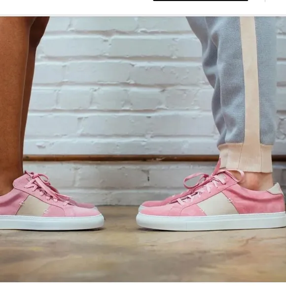 Greats x Orley Pink Suede Royale Sneakers 9 Tennis shoes