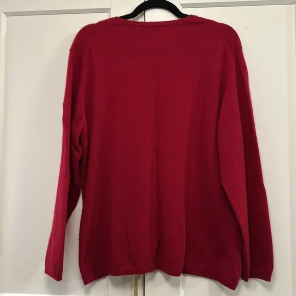 Griffen 100% Cashmere Sweater – Ruby Red | 1x | Excellent Condition