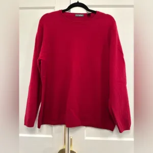 Griffen 100% Cashmere Sweater – Ruby Red | 1x | Excellent Condition