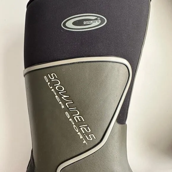 Grubs Snowline 12.5 Super Sport Insulated Waterproof Utility Wellington Boots 8