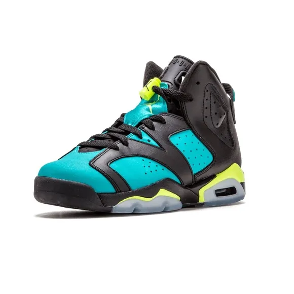 GS Air Jordan Vi 6 Gg Retro Turbo Green Volt