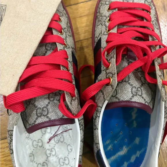 Gucci Ace Red  Sneakers size 10