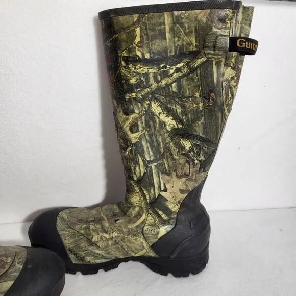 Guide Gear 2400 Gram 3M Thinsulate  Real Tree Tall Waterproof  Boot Sz 11 Camo