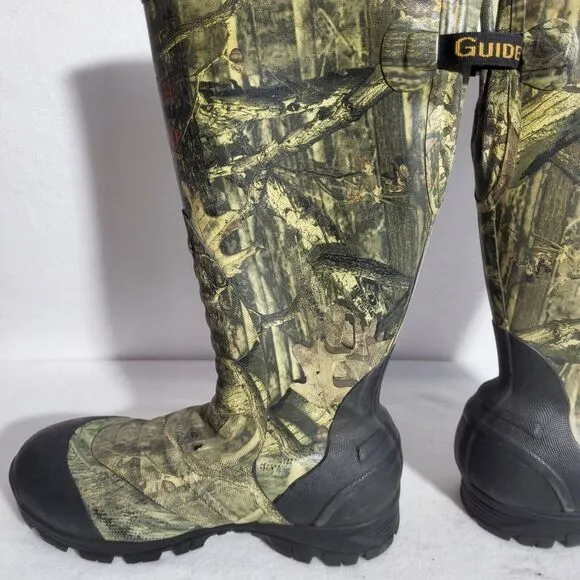 Guide Gear 2400 Gram 3M Thinsulate  Real Tree Tall Waterproof  Boot Sz 11 Camo