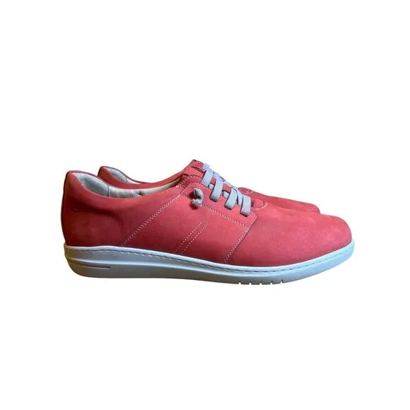 Hartjes XS Size 10 Flex Coral Nubuck Oxford Austria NWOB Comfort Cork Footbed