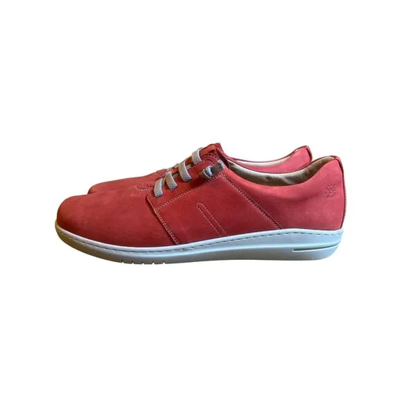 Hartjes XS Size 10 Flex Coral Nubuck Oxford Austria NWOB Comfort Cork Footbed