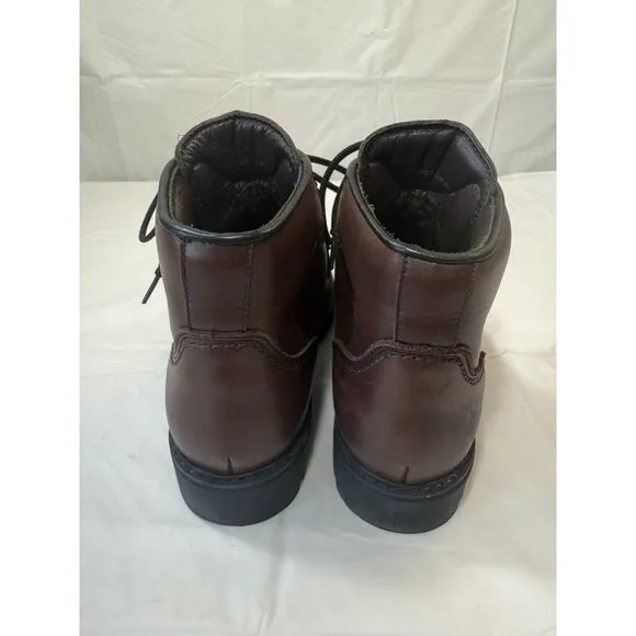 Havana Joe  Brown Leather Waterproof Gore Tex Chukka Boots Size 6