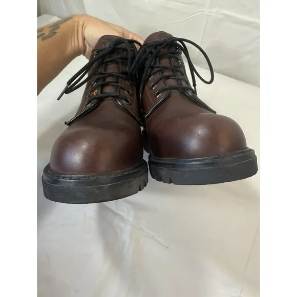 Havana Joe  Brown Leather Waterproof Gore Tex Chukka Boots Size 6