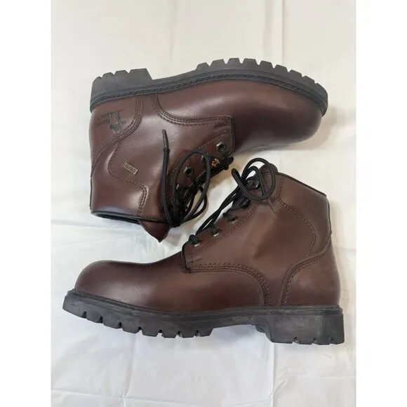 Havana Joe  Brown Leather Waterproof Gore Tex Chukka Boots Size 6