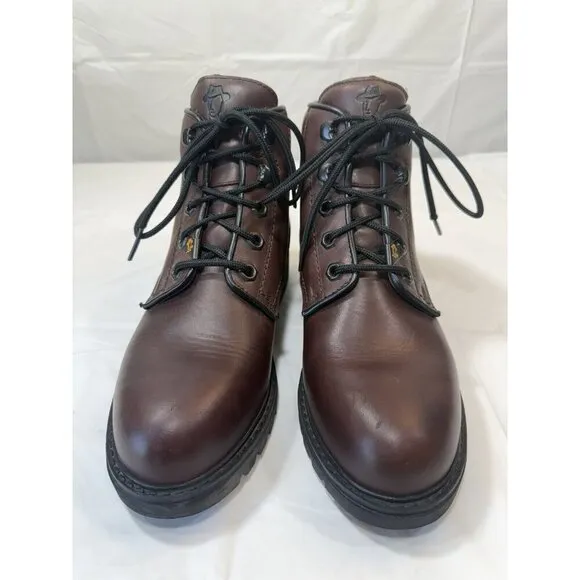 Havana Joe  Brown Leather Waterproof Gore Tex Chukka Boots Size 6