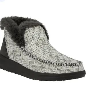 Hey Dude Women's Denny White Boots