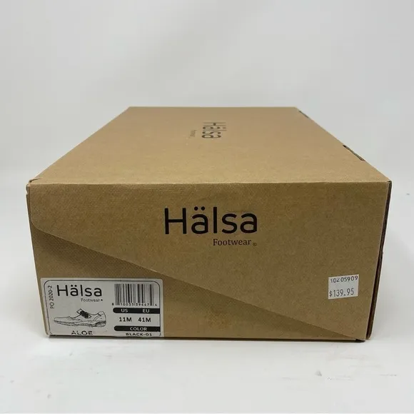 Hälsa Footwear Aloe Leather Mary Jane Comfort Shoes Black