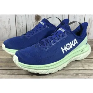 HOKA Blue Mint Mach LONG Running Comfort Gym Race Shoes Mens 11.5 Fast Ship