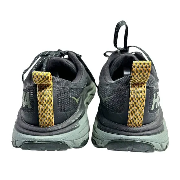 Hoka One Challenger ATR 6 Trail Running Shoes Black Thyme Green Men 7