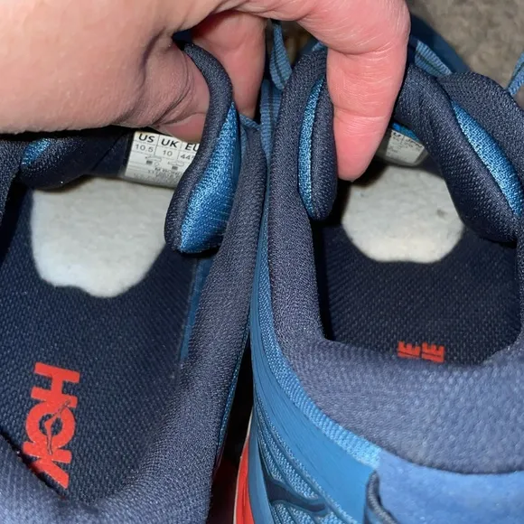 Hoka One One Bondi 7 Mens Blue Running Shoes