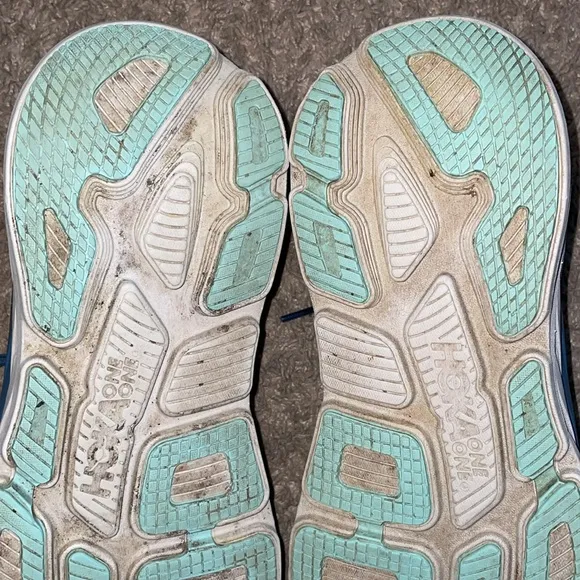 Hoka One One Bondi 7 Mens Blue Running Shoes