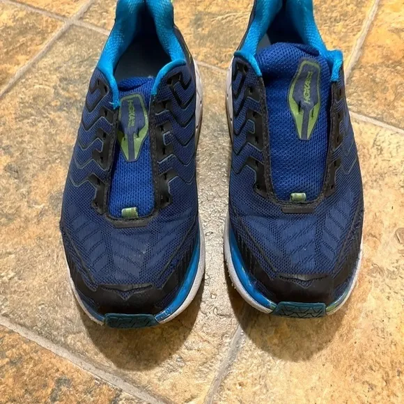 Hoka One One Clifton 4 Mens Size 9.5 Trail Walk Training Running Shoes