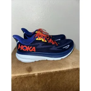 Hoka One One Clifton 9 Men's Bellwether Blue Running Shoes Sneakers Size 10 D