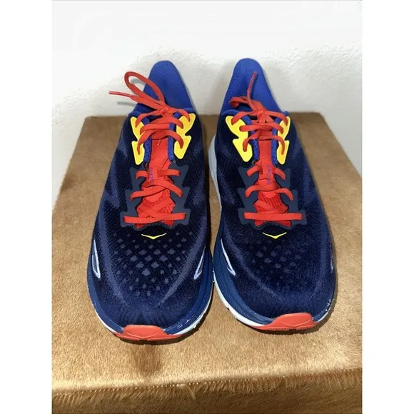 Hoka One One Clifton 9 Men's Bellwether Blue Running Shoes Sneakers Size 10 D