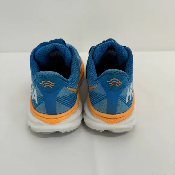 Hoka One One Mens Clifton 9 1127895 CSAA Blue Running Shoes Sneakers Size 9.5 D