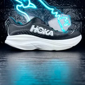 Hoka One One Skyflow Men’s Running Gym Training Shoes Sneakers Black - 10.5