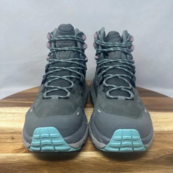 Hoka One One Women's Athletic Shoes - Gray and Pink