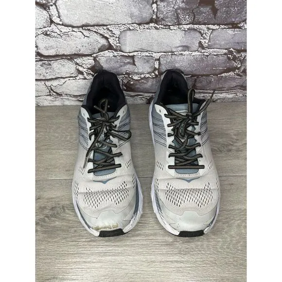 Hoka One One Clifton 6 Gray Running Shoes 1102872 LLRC Men’s 12.5 2E US/47 1/3EU